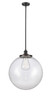 Beacon - 1 Light - 18 inch - Oil Rubbed Bronze - Stem Hung - Pendant (201S-OB-G202-18-LED)