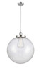 Beacon - 1 Light - 18 inch - Polished Chrome - Stem Hung - Pendant (201S-PC-G204-18)