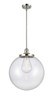 Beacon - 1 Light - 16 inch - Polished Nickel - Stem Hung - Pendant (201S-PN-G204-16)