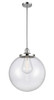Beacon - 1 Light - 16 inch - Polished Chrome - Stem Hung - Pendant (201S-PC-G204-16)