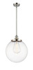 Beacon - 1 Light - 14 inch - Polished Nickel - Stem Hung - Pendant (201S-PN-G202-14)