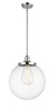 Beacon - 1 Light - 14 inch - Polished Chrome - Stem Hung - Pendant (201S-PC-G202-14)