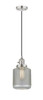 Stanton - 1 Light - 6 inch - Polished Nickel - Cord hung - Mini Pendant (201CSW-PN-G262-LED)