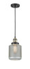 Stanton - 1 Light - 6 inch - Black Antique Brass - Cord hung - Mini Pendant (201C-BAB-G262)