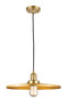Appalachian - 1 Light - 16 inch - Satin Gold - Cord hung - Mini Pendant (201C-SG-MFR-SG-16-LED)
