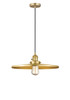 Appalachian - 1 Light - 16 inch - Satin Gold - Cord hung - Mini Pendant (201CSW-SG-MFR-SG-16)