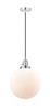 Beacon - 1 Light - 10 inch - Polished Chrome - Cord hung - Mini Pendant (201CSW-PC-G201-10)
