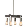 Lynwood 4 Light Brushed Nickel Island Light (AC10454BN)