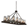 Jasper Park 14 Light Brunito Bronze Island Light (AC10554BU)