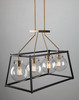 Artcraft Lighting Bridegtown 4 Light Cage Pendant (AC11604VB)