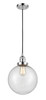 Beacon - 1 Light - 10 inch - Polished Chrome - Cord hung - Mini Pendant (201C-PC-G204-10)
