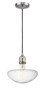 Bare Bulb - 1 Light - 2 inch - Brushed Satin Nickel - Cord hung - Mini Pendant (200C-SN-BB250LED)
