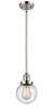 Beacon - 1 Light - 6 inch - Polished Nickel - Stem Hung - Mini Pendant (201S-PN-G204-6-LED)