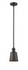 Addison - 1 Light - 5 inch - Oil Rubbed Bronze - Stem Hung - Mini Pendant (201S-OB-M9-OB-LED)