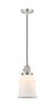 Canton - 1 Light - 6 inch - Polished Nickel - Cord hung - Mini Pendant (201CSW-PN-G181-LED)