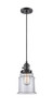 Canton - 1 Light - 6 inch - Oil Rubbed Bronze - Cord hung - Mini Pendant (201CSW-OB-G182-LED)