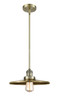 Appalachian - 1 Light - 12 inch - Antique Brass - Stem Hung - Mini Pendant (201S-AB-MFR-AB-12)