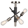 Artcraft Lighting Truro 3 Light Semi-Flush Mount (AC11251NB)