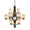 Parkdale 12 Light Chandelier In Oil Rubbed Bronze (AC1312OB)