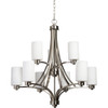 Parkdale 9 Light Polished Nickel Chandelier (AC1309PN)