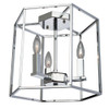 Modern Elegance 3 Light Chrome Chandelier (AC10773CH)