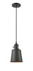 Addison - 1 Light - 5 inch - Oil Rubbed Bronze - Cord hung - Mini Pendant (201CSW-OB-M9-OB)
