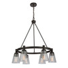 Clarence 6 Light Oil Rubbed Bronze Chandelier (AC10765OB)