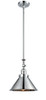 Briarcliff - 1 Light - 10 inch - Polished Chrome - Stem Hung - Mini Pendant (206-PC-M10-PC-LED)