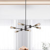 Artcraft Lighting Tribeca 6-Light Chandelier (AC10786BK)