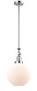 Beacon - 1 Light - 10 inch - Polished Chrome - Stem Hung - Mini Pendant (206-PC-G201-10-LED)