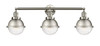 Hampden - 3 Light - 34 inch - Brushed Satin Nickel - Bath Vanity Light (205-SN-HFS-64-SN)