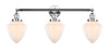 Bullet - 3 Light - 34 inch - Polished Chrome - Bath Vanity Light (205-PC-G661-7-LED)