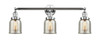 Bell - 3 Light - 30 inch - Polished Chrome - Bath Vanity Light (205-PC-G58-LED)