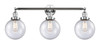 Beacon - 3 Light - 32 inch - Polished Chrome - Bath Vanity Light (205-PC-G204-8)