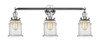 Canton - 3 Light - 30 inch - Polished Chrome - Bath Vanity Light (205-PC-G184-LED)