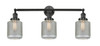 Stanton - 3 Light - 32 inch - Matte Black - Bath Vanity Light (205-BK-G262-LED)