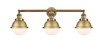 Hampden - 3 Light - 34 inch - Brushed Brass - Bath Vanity Light (205-BB-HFS-61-BB)