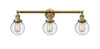 Beacon - 3 Light - 30 inch - Brushed Brass - Bath Vanity Light (205-BB-G204-6-LED)