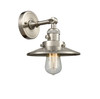 Railroad - 1 Light - 8 inch - Brushed Satin Nickel - Sconce (203SW-SN-M2-LED)