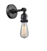 Bare Bulb - 1 Light - 5 inch - Matte Black - Sconce (203SW-BK)
