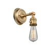 Bare Bulb - 1 Light - 5 inch - Brushed Brass - Sconce (203SWBP-BB)