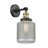 Stanton - 1 Light - 6 inch - Black Antique Brass - Sconce (203SW-BAB-G262-LED)