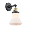 Bellmont - 1 Light - 7 inch - Black Antique Brass - Sconce (203SW-BAB-G191-LED)