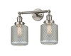 Stanton - 2 Light - 16 inch - Brushed Satin Nickel - Bath Vanity Light (208-SN-G262-LED)