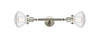 Olean - 2 Light - 7 inch - Brushed Satin Nickel - Bath Vanity Light (208L-SN-G322-LED)