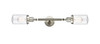 Dover - 2 Light - 5 inch - Brushed Satin Nickel - Bath Vanity Light (208L-SN-G312-LED)