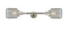 Stanton - 2 Light - 6 inch - Brushed Satin Nickel - Bath Vanity Light (208L-SN-G262-LED)