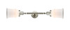 Canton - 2 Light - 6 inch - Brushed Satin Nickel - Bath Vanity Light (208L-SN-G181-LED)