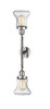Bellmont - 2 Light - 6 inch - Polished Nickel - Bath Vanity Light (208L-PN-G194-LED)