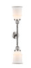 Canton - 2 Light - 6 inch - Polished Nickel - Bath Vanity Light (208L-PN-G181-LED)